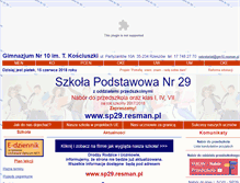 Tablet Screenshot of gm10.resman.pl