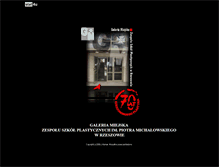 Tablet Screenshot of galeria.resman.pl